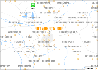 map of Antsahatsiroa