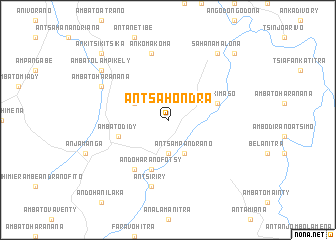 map of Antsahondra