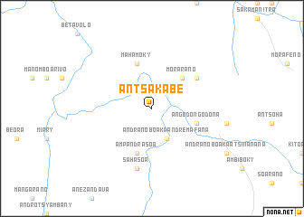 map of Antsakabe