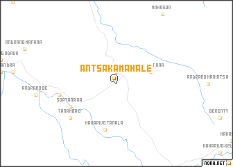 map of Antsakamahale