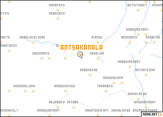 map of Antsakanala