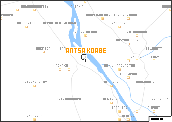 map of Antsakoabe