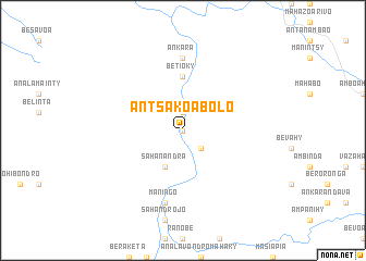 map of Antsakoabolo