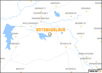 map of Antsakoalava