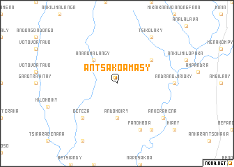 map of Antsakoamasy