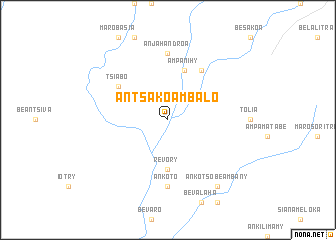 map of Antsakoambalo