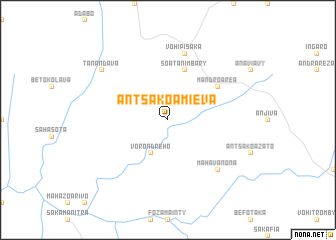 map of Antsakoamieva