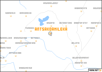 map of Antsakoamileka