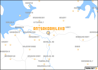 map of Antsakoamileka