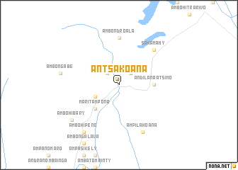 map of Antsakoana