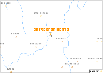 map of Antsakoanimanta