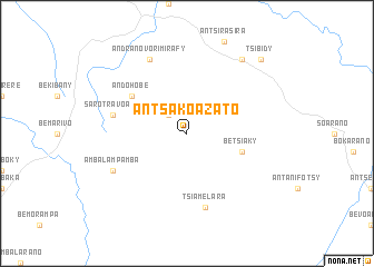 map of Antsakoazato