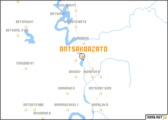 map of Antsakoazato