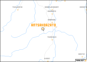 map of Antsakoazato