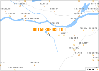 map of Antsakohakatra