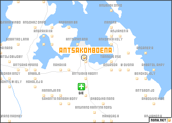 map of Antsakomboena