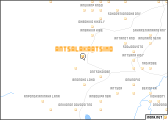 map of Antsalaka Atsimo