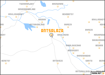 map of Antsalaza