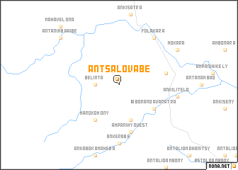 map of Antsalovabe