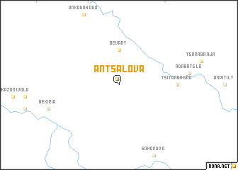 map of Antsalova