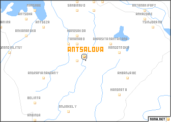 map of Antsalova