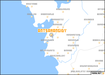 map of Antsamangidy