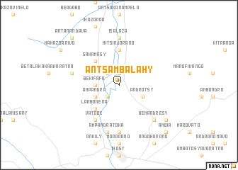 map of Antsambalahy