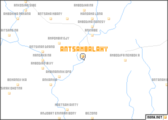 map of Antsambalahy