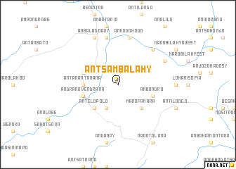 map of Antsambalahy