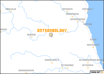 map of Antsambalahy