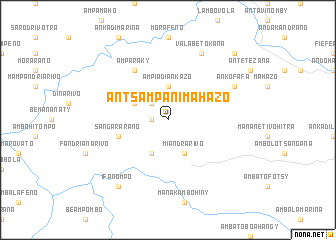 map of Antsampanimahazo