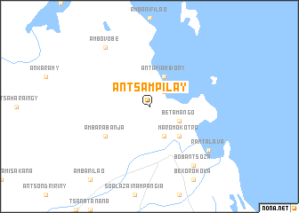 map of Antsampilay