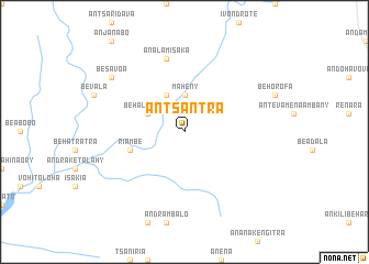 map of Antsantra