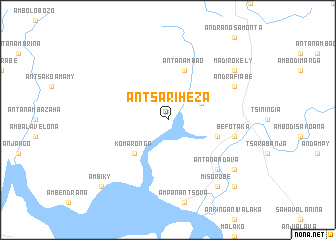 map of Antsariheza