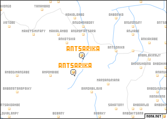 map of Antsarika