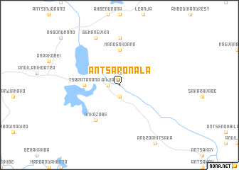 map of Antsaronala