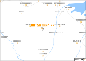 map of Antsatramira