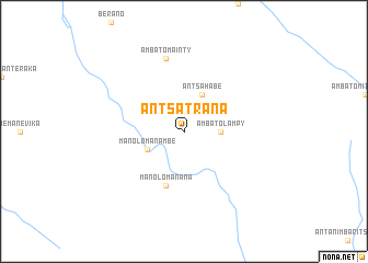 map of Antsatrana