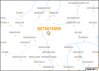 map of Antsatrana