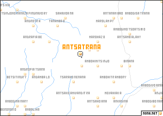 map of Antsatrana