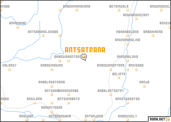 map of Antsatrana