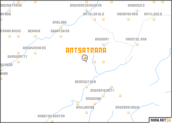 map of Antsatrana