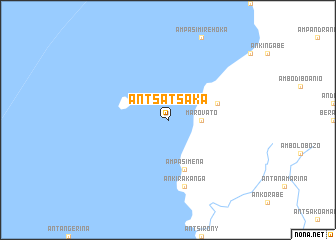 map of Antsatsaka