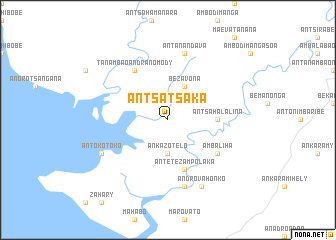 map of Antsatsaka