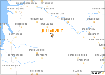 map of Antsaviny