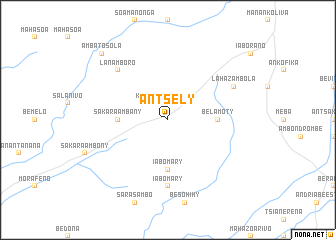 map of Antsely