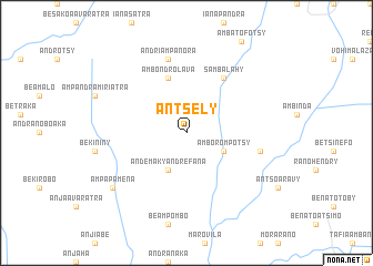 map of Antsely