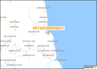 map of Antseranambidy