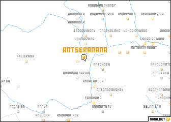 map of Antseranana