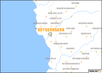 map of Antserasera